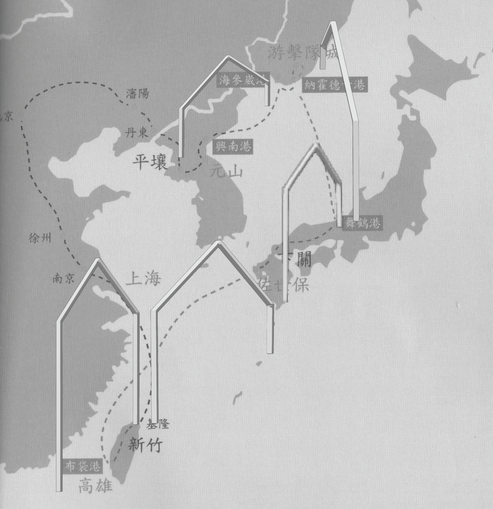 4066.62, 62, began last year in Guanxi, Taiwan, was done in collaboration with local Taiwanese artists and researchers. We were invited to create a cultural memory monument for my hometown back in Guansi, Taiwan. We uncovered the story of Hakka soldiers who were forced to join the military during WWII who were conscripted in the Japanese military, later captured by the Soviet Union. After the war, they returned home to a politically transformed Taiwan, struggling with questions of identy and belonging.
To honor these histories, we built a parametric design system that marks each migration with a deformed house, and ask how does the shape of the home gradually change through each departure?
We invited participants to interact with our website to document their journey of leaving and coming home by inputting these data and sharing their personal stories. Each data point will then be fed into the parametric system and added to a collection of uniquely generated deformed houses on the website. These data will also be uploaded to the cloud as morse code and captured by the physical installation in Guanxi, presented in continuously flashing telegraphic signals.